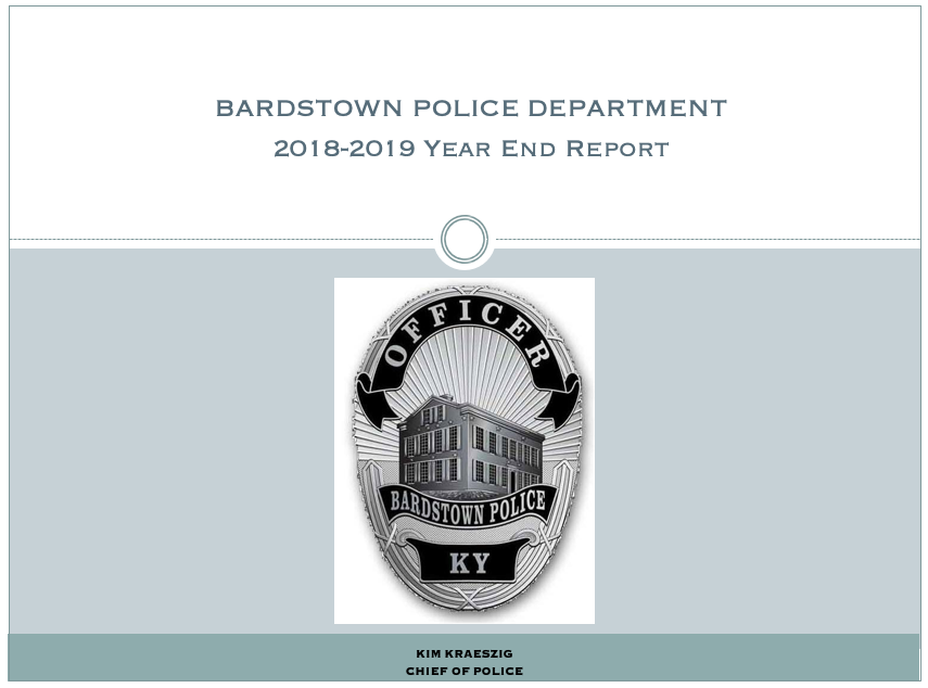 Police Annual Report